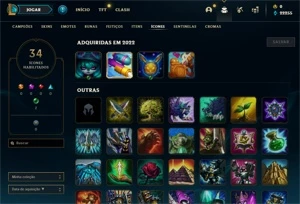 CONTA DIAMANTE IV - League of Legends LOL