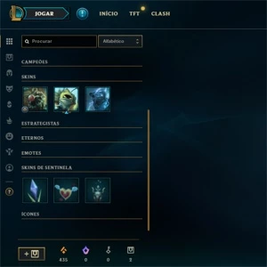 CONTA DIAMANTE IV - League of Legends LOL