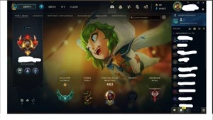 CONTA LEAGUE OF LEGENDS + VALORANT LOL
