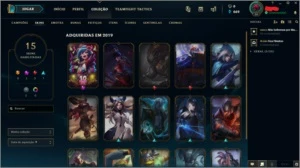 cvfamily - CONTA 1 - League of Legends LOL