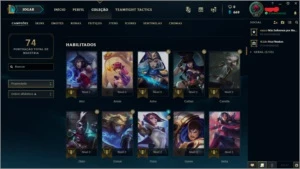 cvfamily - CONTA 1 - League of Legends LOL