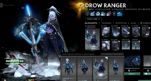 Conta Dota 2, Com vários arcanos, personas, e collectors.