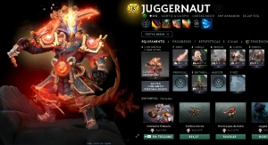 Conta Dota 2, Com vários arcanos, personas, e collectors.