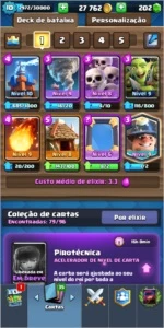 Conta clash Royale