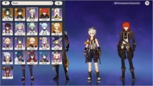 DILUC C1, XIAO + ARMA DELE, ZHONGLI, KAZUHA +16 4* - Genshin Impact