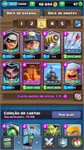 Conta De Clash Royale Arena 10 Com 10 Lendárias