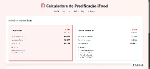 Planilhas de precificação ( Ifood, ML, Negocios...) - Outros