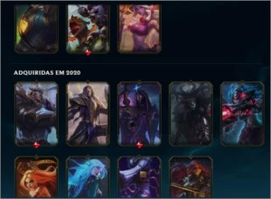 CONTA DE LOL COM VARIAS SKINS - League of Legends