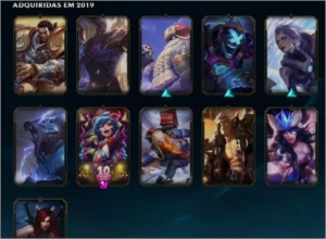 CONTA DE LOL COM VARIAS SKINS - League of Legends