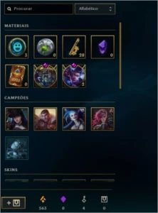 CONTA DE LOL COM VARIAS SKINS - League of Legends