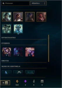 CONTA DE LOL COM VARIAS SKINS - League of Legends