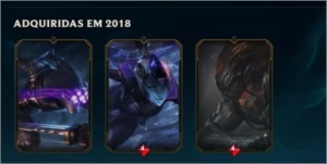 CONTA DE LOL COM VARIAS SKINS - League of Legends