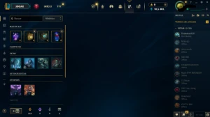 Conta de lol upada a mão - 20 campeões - 10k EA - League of Legends