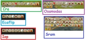 Acc com 5 chars +16mk +Dofus +recursos (Banco) +na Descrição