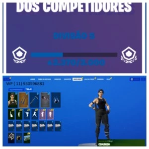 Conta Fortnite Season 2/ Divisão 5/ Salve o Mundo