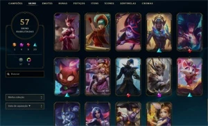 CONTA MESTRE 100 PDL - League of Legends LOL