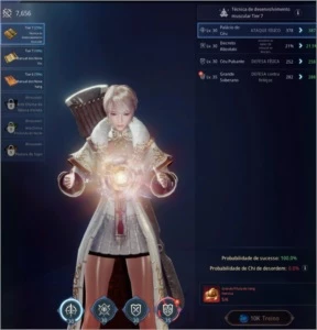 TAOÍSTA LVL73 CP85K CLÃ DOMINANTE ITENS ÉPICOS - MIR4