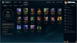 CONTA SMURF - League of Legends LOL