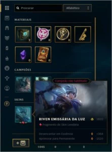 Conta GOLD 4 - ganhando 22 pdl - League of Legends LOL