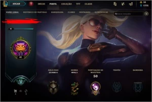 CONTA UNRANKED PLAT S9 26 CAMPEÕES R$120 - League of Legends LOL