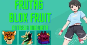 ⭐ Frutas Fisicas Blox Fruits Roblox (T-Rex, Leopardo, Kitsun