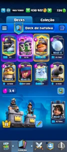 Conta Clash Royale 7K570 De Troféus 30$ Reais