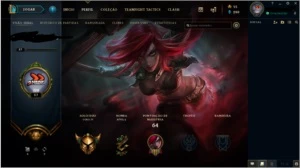 CONTA LOL OURO 4 (BORDA GOLD) - League of Legends