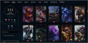 Conta LOL ! 300+ skins ! - League of Legends