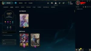 Conta LoL, lvl 384 muitas skins e elo gold 1 - League of Legends