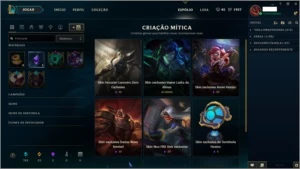 Conta Platina V com 119 skins,com vayne ladrã de almas - League of Legends LOL