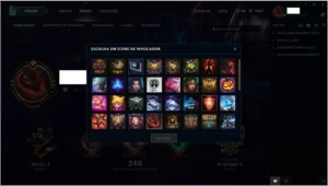 Conta Platina V com 119 skins,com vayne ladrã de almas - League of Legends LOL