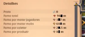 Conta Albion Online 700 em Bruxo, Craft e Coleta