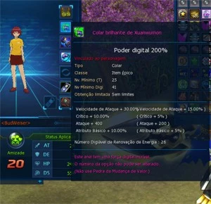 CONTA LADMO COM AOA BARATA PRA SAIR RAPIDO (SERVER OMEGAMON) - Digimon Masters Online