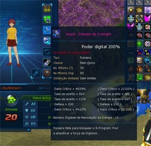 CONTA LADMO COM AOA BARATA PRA SAIR RAPIDO (SERVER OMEGAMON) - Digimon Masters Online