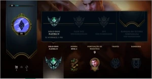 conta de lol - League of Legends
