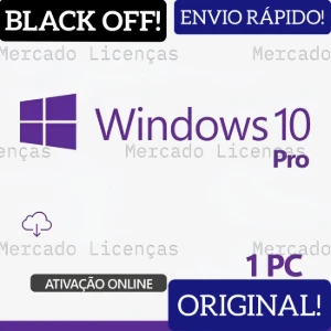 ⭐ Chave Vitalícia Ativação Windows 10 PRO ⭐