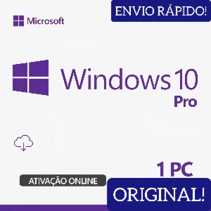 ⭐ Chave Vitalícia Ativação Windows 10 PRO ⭐