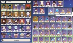 hutao, xiao + arma, zhong c1, albedo, venti e muito + - Genshin Impact