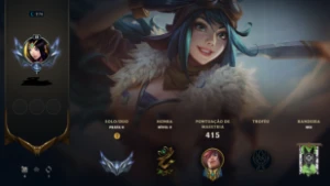 Conta LOL lv276 89 Skins 1 Ultimate 15 lendarias 37 épicas - League of Legends