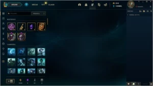 Conta com skin Kayle Juíza e muito mais (Plat IV) - League of Legends LOL