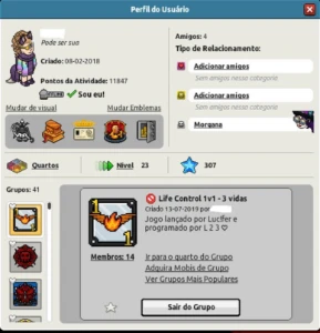 Vendo conta feminina habbo com +1k em diamantes