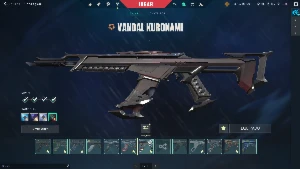 Valorant: Conta com 2k gastos. karambit, vandal kuronami & e