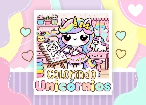 Arquivo Digital Livro de colorir Unicórnio – PDF - eBooks