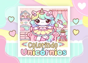 Arquivo Digital Livro de colorir Unicórnio – PDF - eBooks