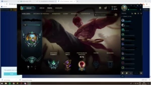 conta league of legends 330 skins LOL