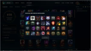 Conta lol Platina V mais 107 skins, quase todos os campeões. - League of Legends