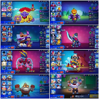 Conta top de brawl stars.