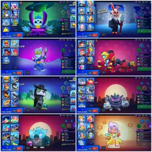 Conta top de brawl stars.