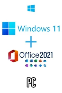 Kit Windows 11 Pro - Office 2021 Pro - Esd - C\ nota fiscal - Softwares e Licenças