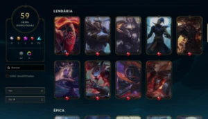 Conta Full Acesso Ex Dima 3 Upada A Mão Main Kayn E Evelynn - League of Legends LOL